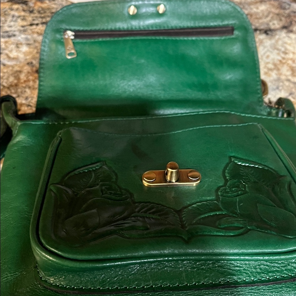 Patricia Nash EUC Leandra Square Flap Crossbody - Picture 7 of 8